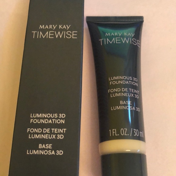 Mary Kay Makeup Timewise Luminous 3d Foundation Ivory W 120